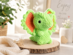 Dino Friends II No-Sew Crochet Pattern Bundle, 4 Amigurumi Dinosaur PDF Patterns, Digital Download - Image 2