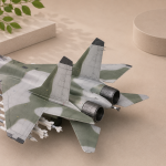 PaperCraft kit MiG-29 UB Fulcrum airplane 3d paper model crafting kit PDF plans to DIY paper craft template hobby puzzle decor - Image 3