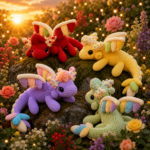 Celestial Air Dragon Amigurumi Crochet Pattern, Fantasy Dragon Plush PDF, US Terms Digital Download