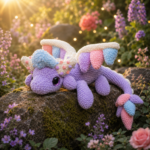 Celestial Air Dragon Amigurumi Crochet Pattern, Fantasy Dragon Plush PDF, US Terms Digital Download - Image 5