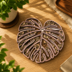 Monstera Leaf 3D Multilayer Laser Cut File | Tropical Wooden Wall Art for Glowforge Xtool Cricut CNC | Svg Dxf - Image 2