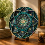 6x Mandala Bundle 3D Multilayer Laser Cut File | Wooden Mandala Decor for Glowforge Xtool Cricut CNC | Svg Dxf Ai - Image 3