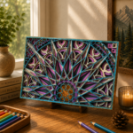 6x Mandala Bundle 3D Multilayer Laser Cut File | Wooden Mandala Decor for Glowforge Xtool Cricut CNC | Svg Dxf Ai - Image 4