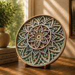 6x Mandala Bundle 3D Multilayer Laser Cut File | Wooden Mandala Decor for Glowforge Xtool Cricut CNC | Svg Dxf Ai - Image 6