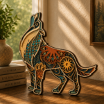 9x Animal Mandala Bundle 3D Multilayer Laser Cut File | Wooden Animal Wall Decor for Glowforge Xtool CNC | Svg Dxf Ai Lbrn - Image 2