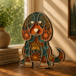 9x Animal Mandala Bundle 3D Multilayer Laser Cut File | Wooden Animal Wall Decor for Glowforge Xtool CNC | Svg Dxf Ai Lbrn - Image 6