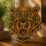 9x Animal Mandala Bundle 3D Multilayer Laser Cut File | Wooden Animal Wall Decor for Glowforge Xtool CNC | Svg Dxf Ai Lbrn - Image 10