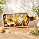 7x Ocean Bottle Ship Bundle 3D Multilayer Laser Cut File | Wooden Sea Decor for Glowforge Xtool Cricut CNC | Svg Dxf - Image 8