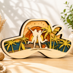 9x 3D Multilayer Scene Bundle Laser Cut File | Wooden Engraved Decor for Glowforge Xtool CNC | Svg Dxf Eps Png Pdf - Image 8
