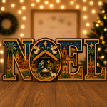 10+ Nativity Designs Bundle 3D Multilayer Laser Cut File | Wooden Christmas Decor for Glowforge Xtool CNC | Svg Dxf Eps Png Pdf - Image 8