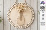 DIY String Art Wall Vase Laser Bundle, String Art Vase SVG, Laser Cut Flower Vase Template, CNC Wall Decor DXF PDF EPS - Image 15