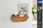 Fridge Magnets SVG Bundle, Laser Cut Refrigerator Magnet Files, Wooden Magnet Templates for Glowforge Cricut CNC - Image 16