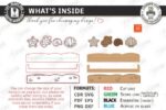 Fridge Magnets SVG Bundle, Laser Cut Refrigerator Magnet Files, Wooden Magnet Templates for Glowforge Cricut CNC - Image 3