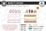 Fridge Magnets SVG Bundle, Laser Cut Refrigerator Magnet Files, Wooden Magnet Templates for Glowforge Cricut CNC - Image 7