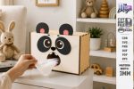 Funny Tissue Box SVG Bundle, Laser Cut Tissue Holder Files, Wooden Tissue Box Cover Templates for Glowforge Cricut CNC - Image 14