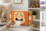 Funny Tissue Box SVG Bundle, Laser Cut Tissue Holder Files, Wooden Tissue Box Cover Templates for Glowforge Cricut CNC - Image 15