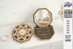 Jewelry Box with Mirror Laser Cut Bundle, SVG DXF Files, Glowforge Jewelry Box, Wooden Storage Box, Laser Cutting Template, CNC Plans - Image 5