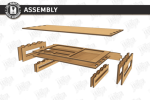 Monitor Stand Riser Laser Cut Bundle SVG | Wooden Desk Organizer CNC Files | Glowforge xTool Cricut Templates - Image 15