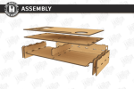 Monitor Stand Riser Laser Cut Bundle SVG | Wooden Desk Organizer CNC Files | Glowforge xTool Cricut Templates - Image 16