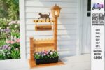 Outdoor Welcome Sign Planter Laser Cut Files, Porch Welcome Sign SVG, Wooden Planter Box, Glowforge SVG Bundle, Farmhouse Decor - Image 10