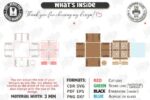 Personalized Gift Boxes Laser Cut Bundle SVG | Custom Gift Box CNC Files | Glowforge xTool Cricut Templates | Wooden Gift Packaging - Image 15