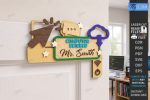 Teacher Door Corner SVG Bundle, Laser Cut Classroom Door Decor Files, Wooden Teacher Sign for Glowforge Cricut CNC - Image 11