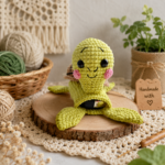 Crochet Turtle Key Cover Pattern PDF 🔑 Amigurumi Car Key Holder Tutorial 🐢 Cute Keycase Cozy Charm 🚗 Aesthetic Car Gift Digital Download (Copy) - Image 4