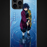 Anime Giyu Tomioka Phone Case | Water Hashira Art Cover for iPhone - Image 2