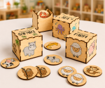 Kids Memory Game SVG Bundle, Animal Matching Game Laser Cut Files, Montessori Memory Match, Printable Toddler Learning Activity