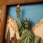 New York SVG 3D, 8 Layers, Plywood Cut File - Image 4