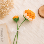 Dahlia Flower Crochet Pattern PDF, Realistic Crochet Flower, Floral Bouquet, Botanical Home Decor Gift - Image 6
