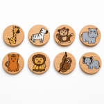 Kids Memory Game SVG Bundle, Animal Matching Game Laser Cut Files, Montessori Memory Match, Printable Toddler Learning Activity - Image 7