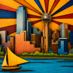 Texas SVG Dallas 3D Layered Art, 7 Layers - Image 4