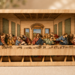 The Last Supper SVG Multilayer 6 Layers, Layered Jesus Laser File - Image 4