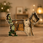 Dog Multilayer SVG 7 Layers, Vector files for laser - Image 2
