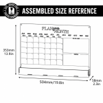 Acrylic Wall Planner Laser Cut Bundle, Dry Erase Calendar SVG, Family Command Center CNC Template, DXF PDF EPS - Image 11