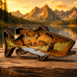 Bass Fishing SVG 3D Layered Silhouette, Largemouth Fish Cut File, Glowforge Laser Cut 9 Layer - Image 3