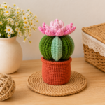 Blossom Cactus Crochet Pattern PDF, Crochet Cactus Pot Pattern, Succulent Amigurumi Pattern, Beginner Friendly Plant Crochet PDF - Image 4