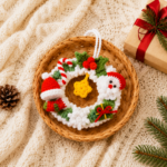 Christmas Wreath Crochet Pattern PDF, Holiday Ornament Amigurumi Tutorial, Xmas Decor Crochet Pattern, Festive Home Decor - Image 5