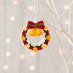 Christmas Star Wreath Crochet Pattern PDF, Holiday Ornament Tutorial, Festive Wall Decor, Christmas Decoration - Image 4