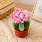 Blossom Cactus Crochet Pattern PDF, Crochet Cactus Pot Pattern, Succulent Amigurumi Pattern, Beginner Friendly Plant Crochet PDF - Image 5