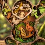 Sloth SVG 3D Layered Mandala, Laser Cut 6 Layer - Image 4