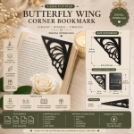 BUTTERFLY WING CORNER BOOKMARK - Image 2