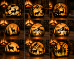 9xForest-Deer-Dome-Lantern