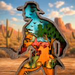 Cowboy SVG, 3D Layered Western, Horse Laser File, 9 Layered - Image 4
