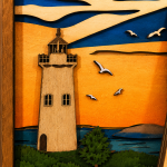 Massachusetts SVG 3D, 5 Layers, Plywood Cut File - Image 4