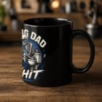 Funny Father’s Day Mug, Doing Dad Shit Mug, Skeleton Dad Mug, Gift for Dad from Kids, Sarcastic Dad Gift, Cool Dad Coffee Mug - Image 2
