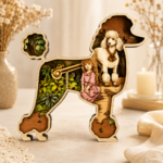 Poodle SVG Multilayer Layered Art, Pet Laser Cut File - Image 2