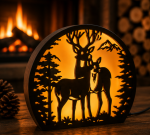 9xForest-Deer-Dome-Lantern - Image 3