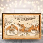 10+ Nativity Designs Bundle SVG | 3D Multilayer Wooden Laser Cut Files | Christmas Nativity Scene Glowforge Xtool Download - Image 5
